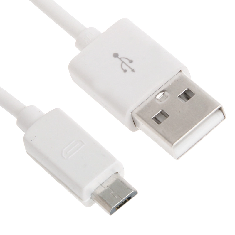TT Sync/Ladekabel USB-MicroUSB, Hvit Bulk, Universal