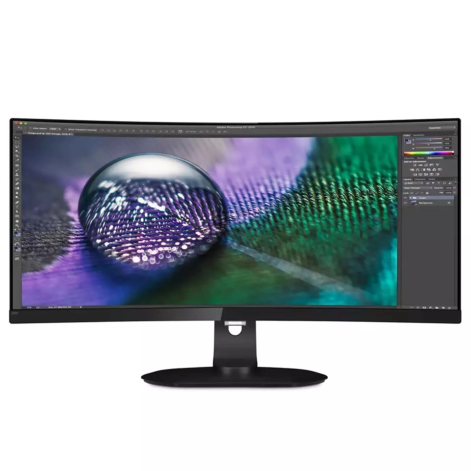 Philips Curved 34" WQHD LED Backlight 3440x1440, 4ms, 100Hz
