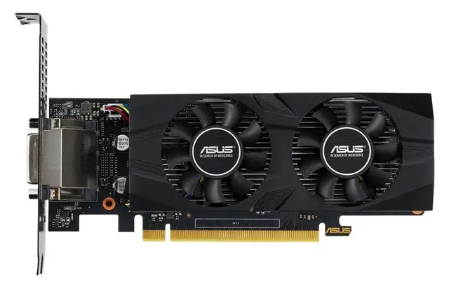 ASUS GeForce GTX1650-O4G-LP-BRK VGA 4GB GDDR5 192 bit 1xDVI 1xHDMI 1xDP 