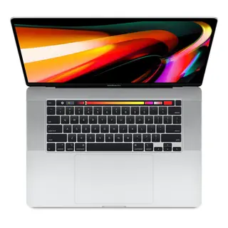 MacBook Pro 16" Touchbar Silver i7, 32GB RAM, 512GB SSD, 2019