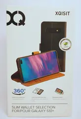 Samsung Case Lommedeksel  Sort Passer Galaxy S10+