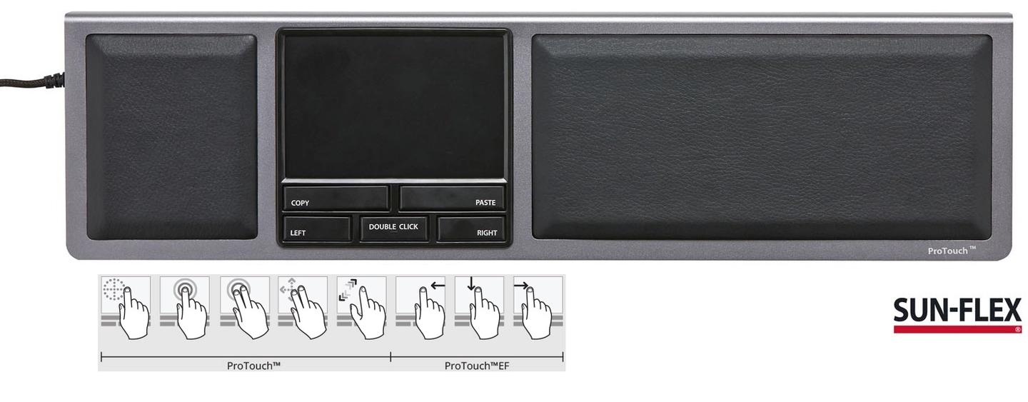 Sun-Flex ProTouch Ergonomi pute - 5 buttons - Wire/USB