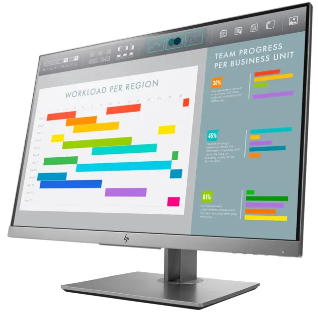 HP EliteDisplay E243i 24" 1920 x 1200 ved 60 Hz  IPS 