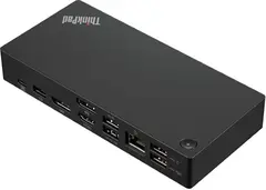 ThinkPad USB-C Dock Gen2 2x DisplayPort (opptil 4K), 1x HDMI
