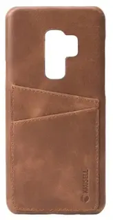 Krusell Sunne Folio Wallet iPhone XR, leather, Black