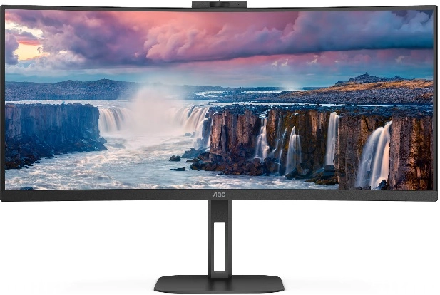 AOC kurvet 34" WQHD 3440x144 0pixels VA, ved 100Hz, 4ms