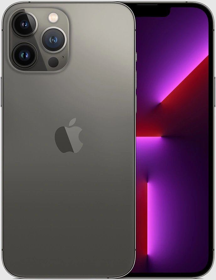 iPhone 13 Pro Max 128GB Graphite A15 Bionic, Super Retina XDR-skjerm