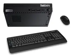 Lenovo Thinkcentre M80q trådløst tastatur og mus, Intel Core i7