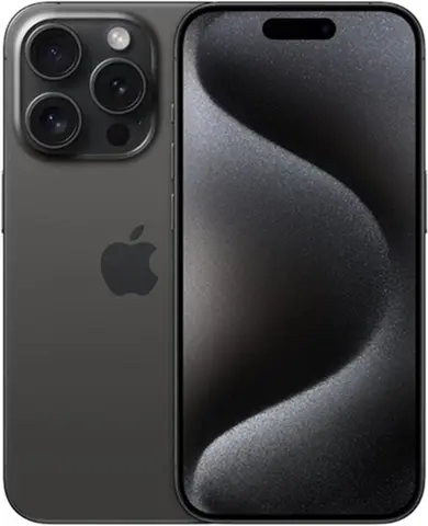 iPhone 15 Pro 128GB Pent brukt, Black Titanium