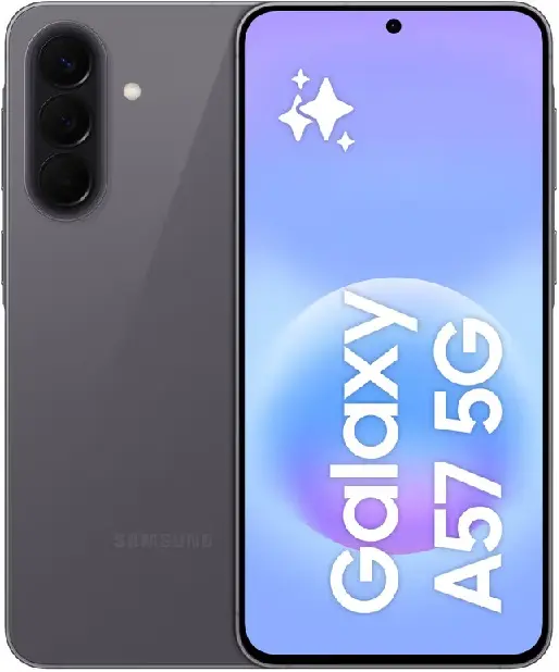 Samsung Galaxy A57 128GB Veldig pent brukt, Gray 