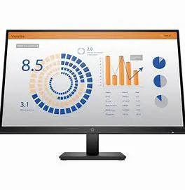 HP Monitor P27q G4  27" IPS, 2560 x 1440 at 75 Hz, HDMI, VGA