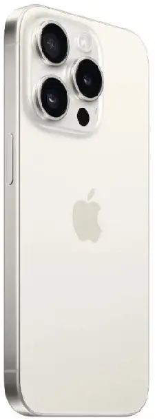 iPhone 15 Pro 128GB Veldig pent brukt, White Titanium 