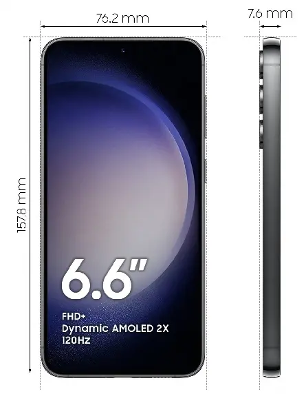 Samsung Galaxy S23+ 256GB Pent brukt, Black 