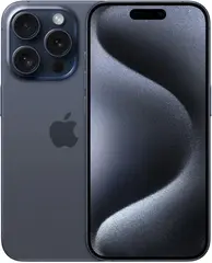 iPhone 15 Pro 128GB  Blue Titanium 6,1'' Super Retina XDR-skjerm
