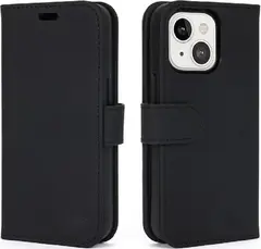 iiglo iPhone Case Lommebokdeksel Black, Passer iPhone 13
