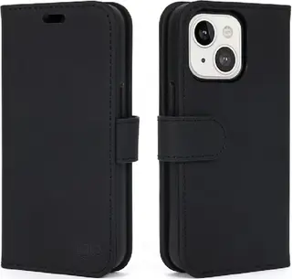 iiglo iPhone Case Lommebokdeksel Black, Passer iPhone 13