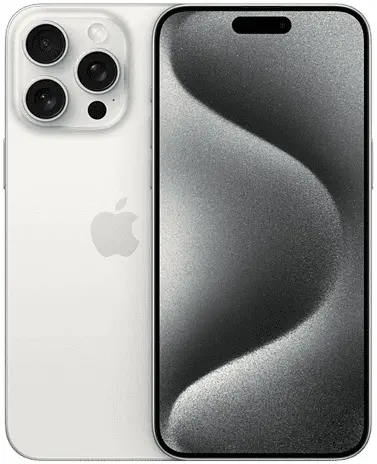 iPhone 15 Pro MAX 256GB Pent brukt, White Titanium 