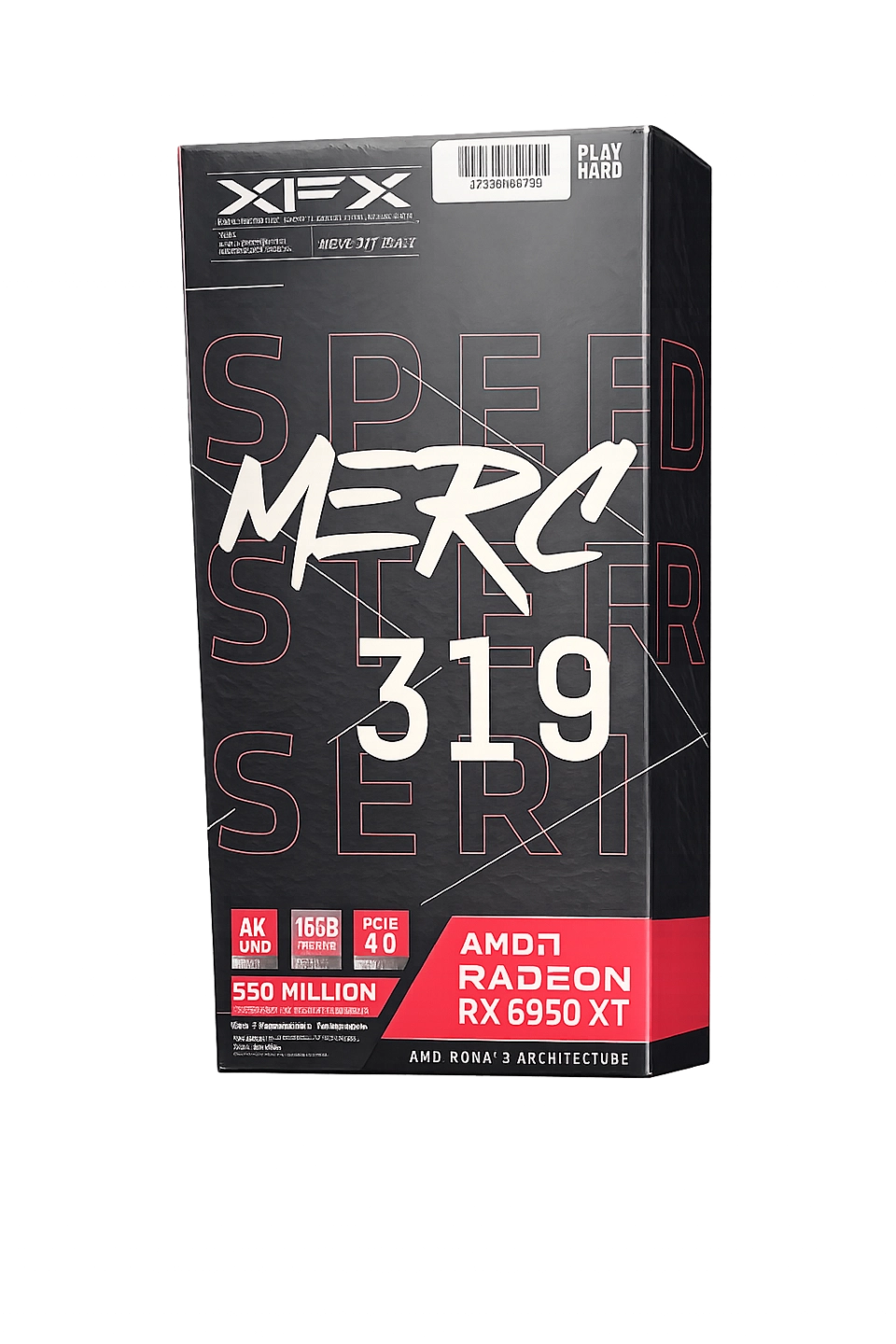 AMD RADEON RX 6950 XT Speedster series 16GB, Mercury 319 Edition, 190 FPS @ 4K