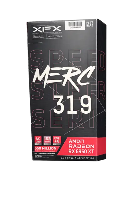 AMD RADEON RX 6950 XT Speedster series 16GB, Mercury 319 Edition, 190 FPS @ 4K 
