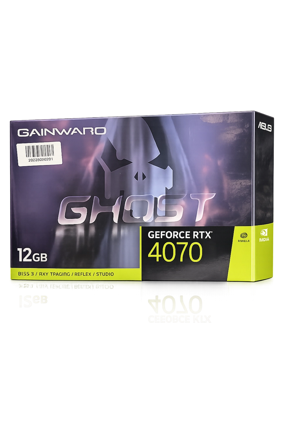 Gainward Ghost Geforce RTX 4070 12GB, 136 FPS @ 4K