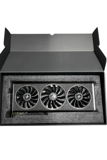 AMD RADEON RX 6700 XT, Speedster series 12GB Quick 319 Black Ed, 122 FPS @4K 