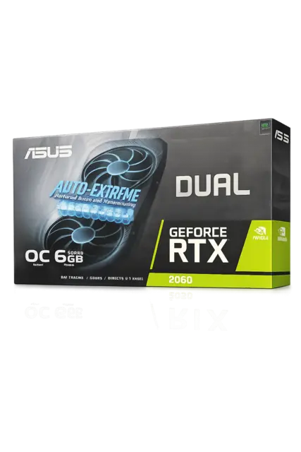 Asus DUAL Series Geforce RTX 2060 6GB, OC Edition, 66 FPS @ 4K 