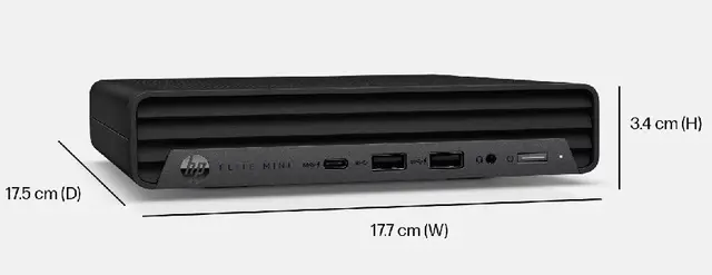 HP Elite Mini 800 G9 DM i5, 16GB RAM, 256GB SSD 