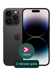 iPhone 14 Pro 128GB Space Black A16 Bionic, Super Retina XDR-skjerm