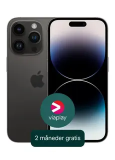 iPhone 14 Pro 128GB Space Black A16 Bionic, Super Retina XDR-skjerm