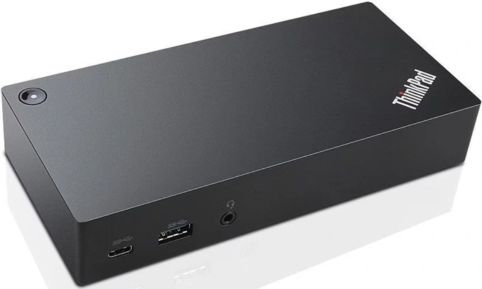 Lenovo ThinkPad USB-C Dock 90W, 2x DP, VGA, Refurbished A
