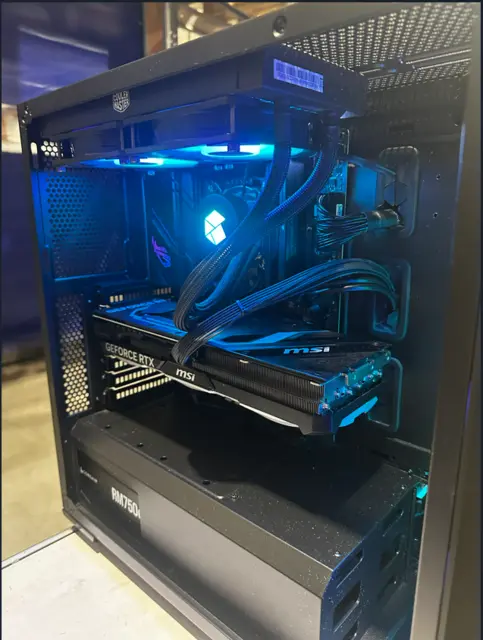 Kraftig PC RTX 4070 Ti i5, 32GB RAM, 1TB SSD, WiFi 