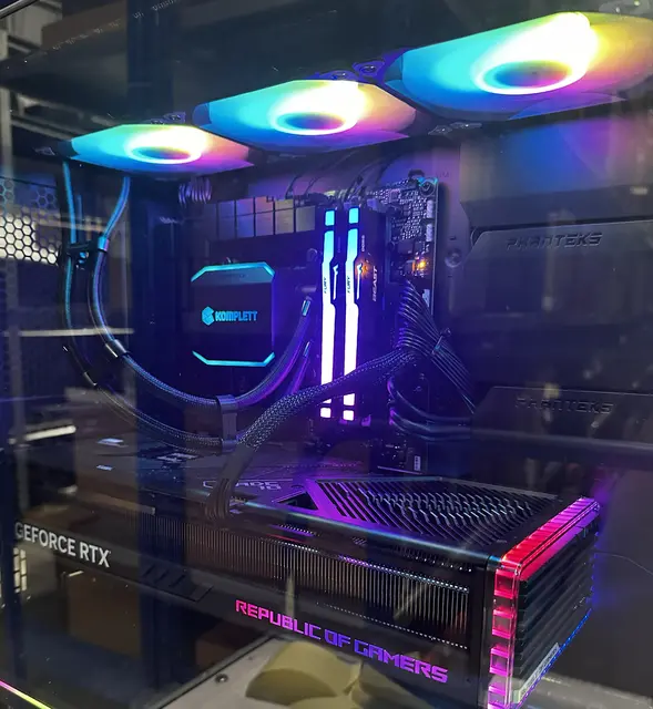Kraftig PC RTX 4080 i9, 32GB RAM,2TB SSD, WiFi 