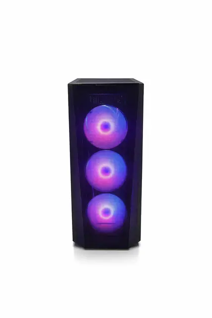 Kraftig PC RTX 4070 Ryzen 7, 32GB RAM, 2TB SSD, WiFi 