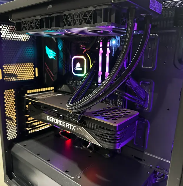Gaming PC RTX 3080 Ti Ryzen 7, 32GB RAM, 2TB SSD, WiFi 