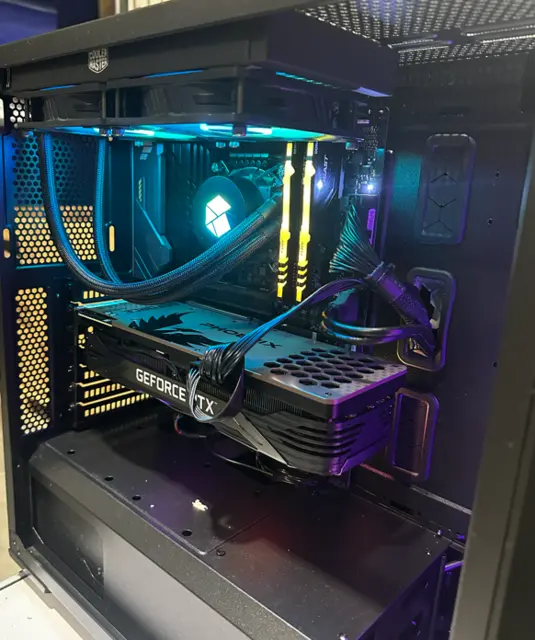 Gaming PC RTX 3080 LHR i7, 16GB RAM, 2TB SSD, WiFi 