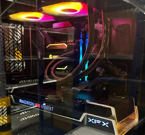 Kraftig PC RX 6950XT i7, 32GB RAM, 2TB SSD 