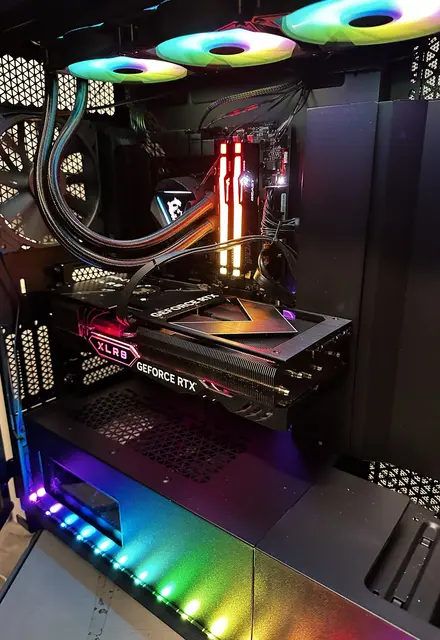 Kraftig PC RTX 4070Ti i7, 32GB RAM, 2TB+1TB SSD, WiFi 