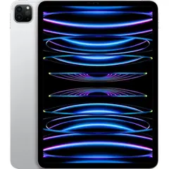 iPad Pro 4, M2, 256GB Veldig pent brukt, Cellular, 11" Silver