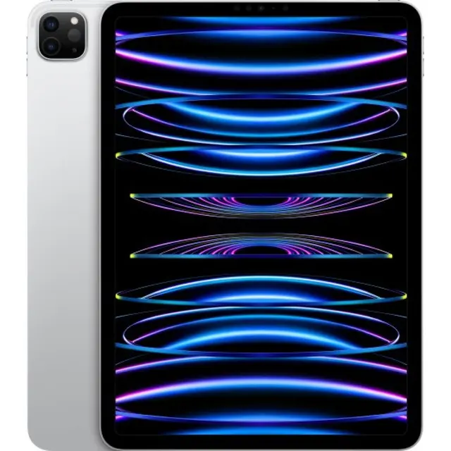 iPad Pro 4, M2, 256GB Veldig pent brukt, Cellular, 11" Silver 