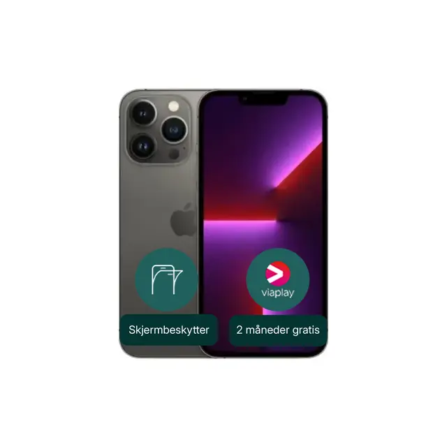 iPhone 13 Pro 256GB Pent brukt, Graphite 