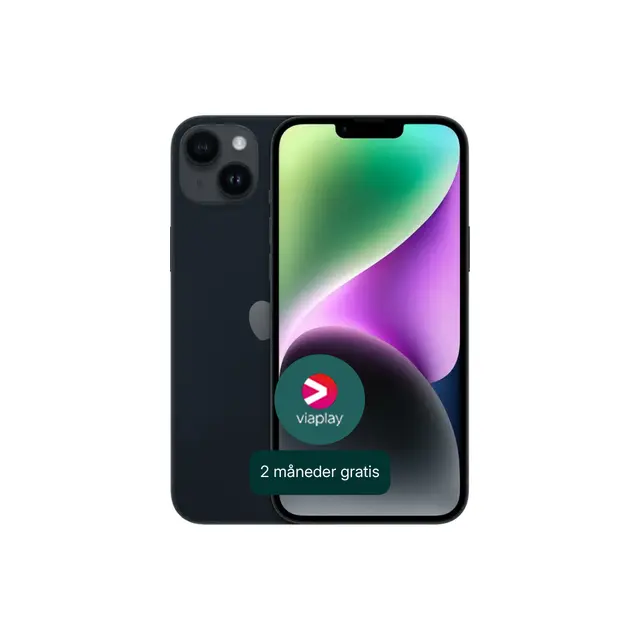 iPhone 14 Plus 128GB Pent brukt, Midnight 