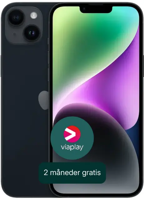 iPhone 14 128GB Pent brukt, Midnight 