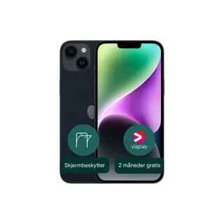 iPhone 14 Plus 128GB Pent brukt, Midnight