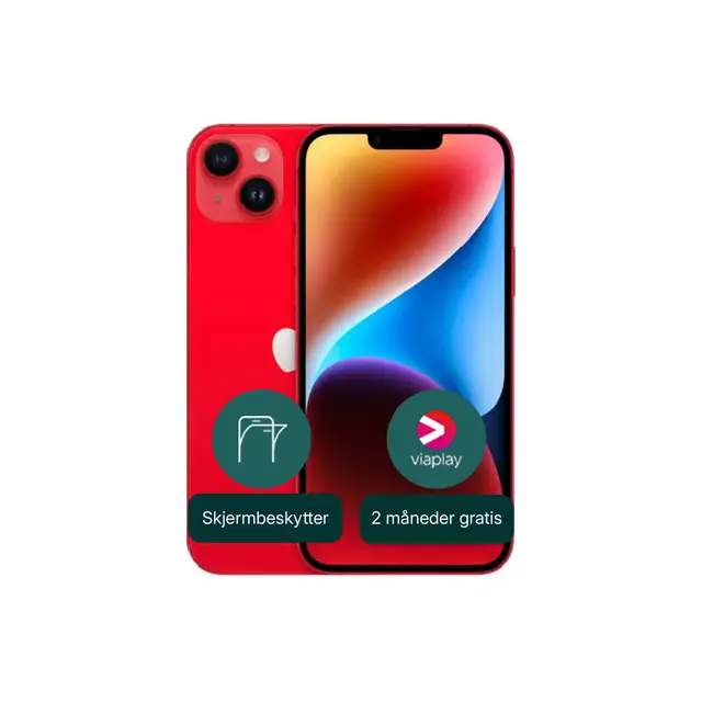iPhone 14 Plus 128GB Ny, Red 