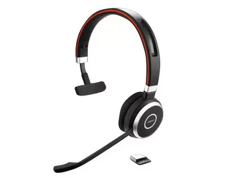 Jabra Evolve 65 MS Mono - Hodesett Bluetooth - trådløs - USB 
