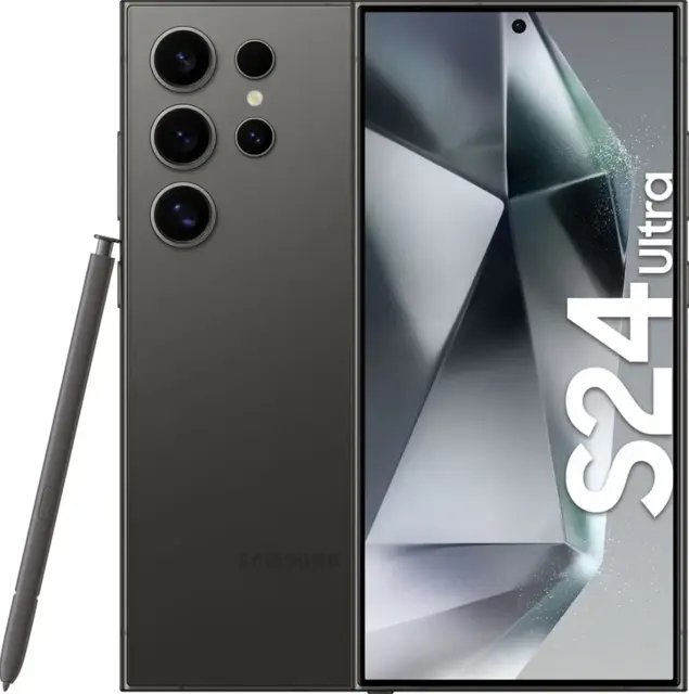 Samsung Galaxy S24 Ultra 512GB Veldig pent brukt, Black 