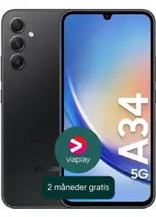 Samsung Galaxy A34 128GB Black 5G, Dual Sim, 6.7'' AMOLED