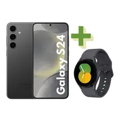 Samsung Galaxy S24 128GB, Black Samsung Galaxy Watch 5, WiFi