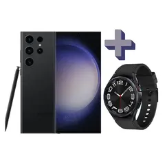 Samsung Galaxy S24 Ultra 256GB, Black Samsung Galaxy Watch 6