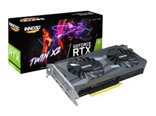 INNO3D GeForce RTX 3060 Ti Twin X2 LHR 8GB GDDR6 - 3xDP - HDMI PCI 4.0